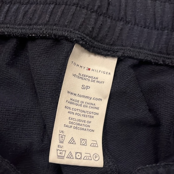 Men’s Tommy Hilfiger Navy Blue Jogger Pants - Picture 4 of 5